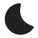 Weather Moon SVG Icon